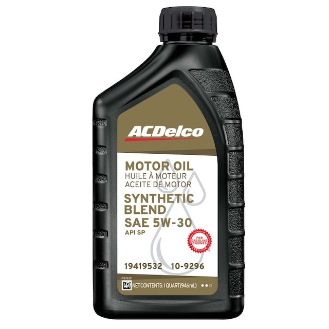 ACDelco GM Original Equipment Synthetic Blend 5W-30 Motor Oil - 1 qt