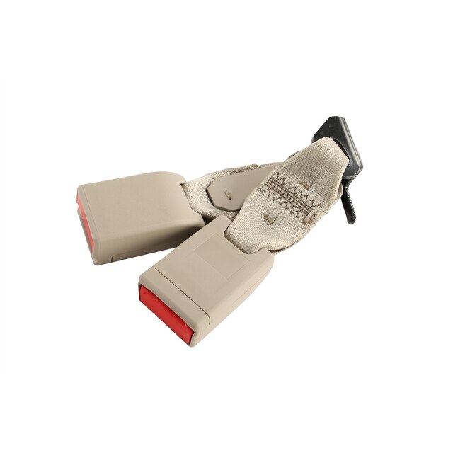 GM Genuine Parts Shale Rear Passenger Side Seat Belt Kit (Buckle Side)