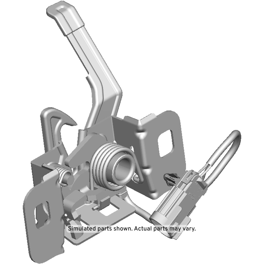 GM Genuine Parts Hood Primary and Secondary Latch