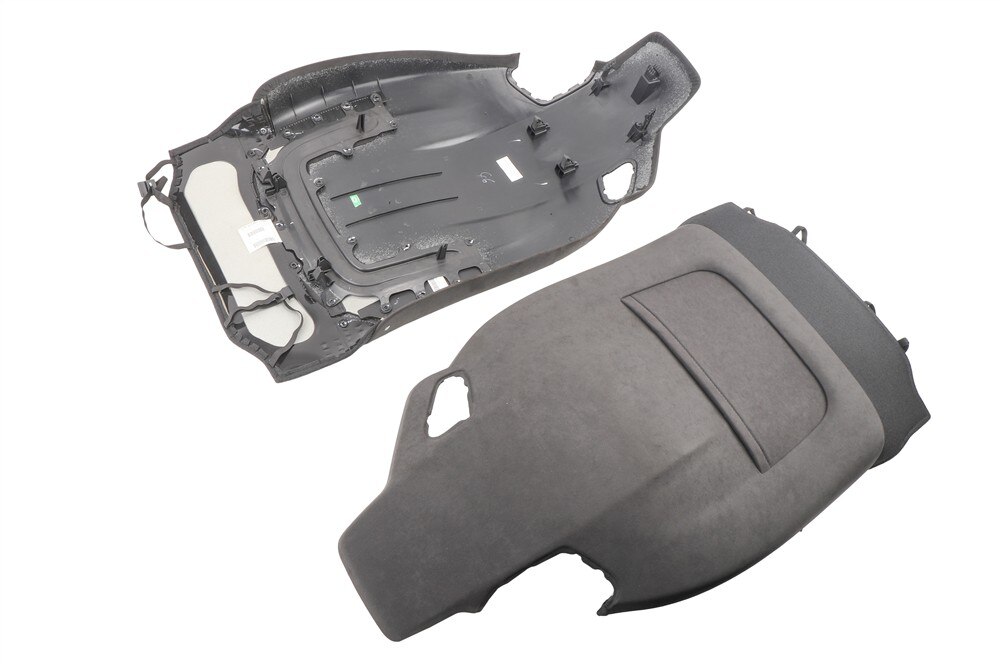 GM Genuine Parts Black Front Seat Back Finish Panel Package with Carpet Toe Kicks