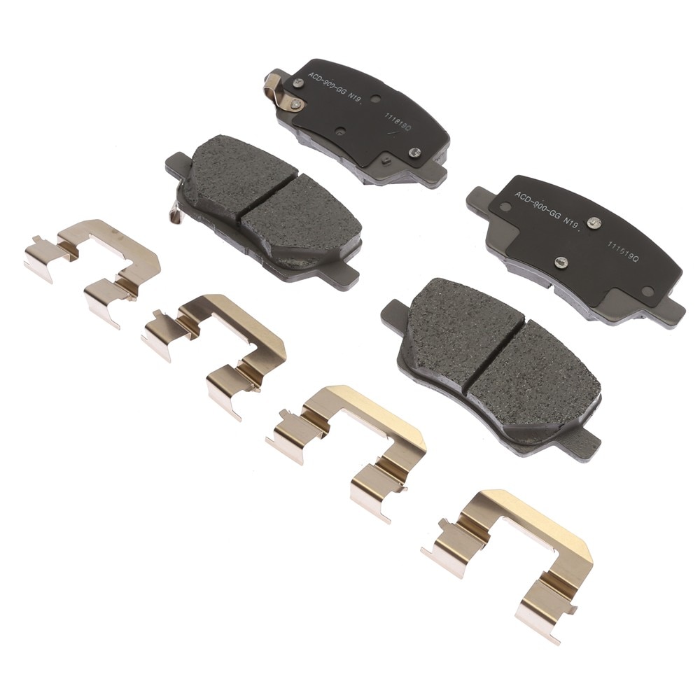 ACDelco Silver Ceramic Front Disc Brake Pad Set