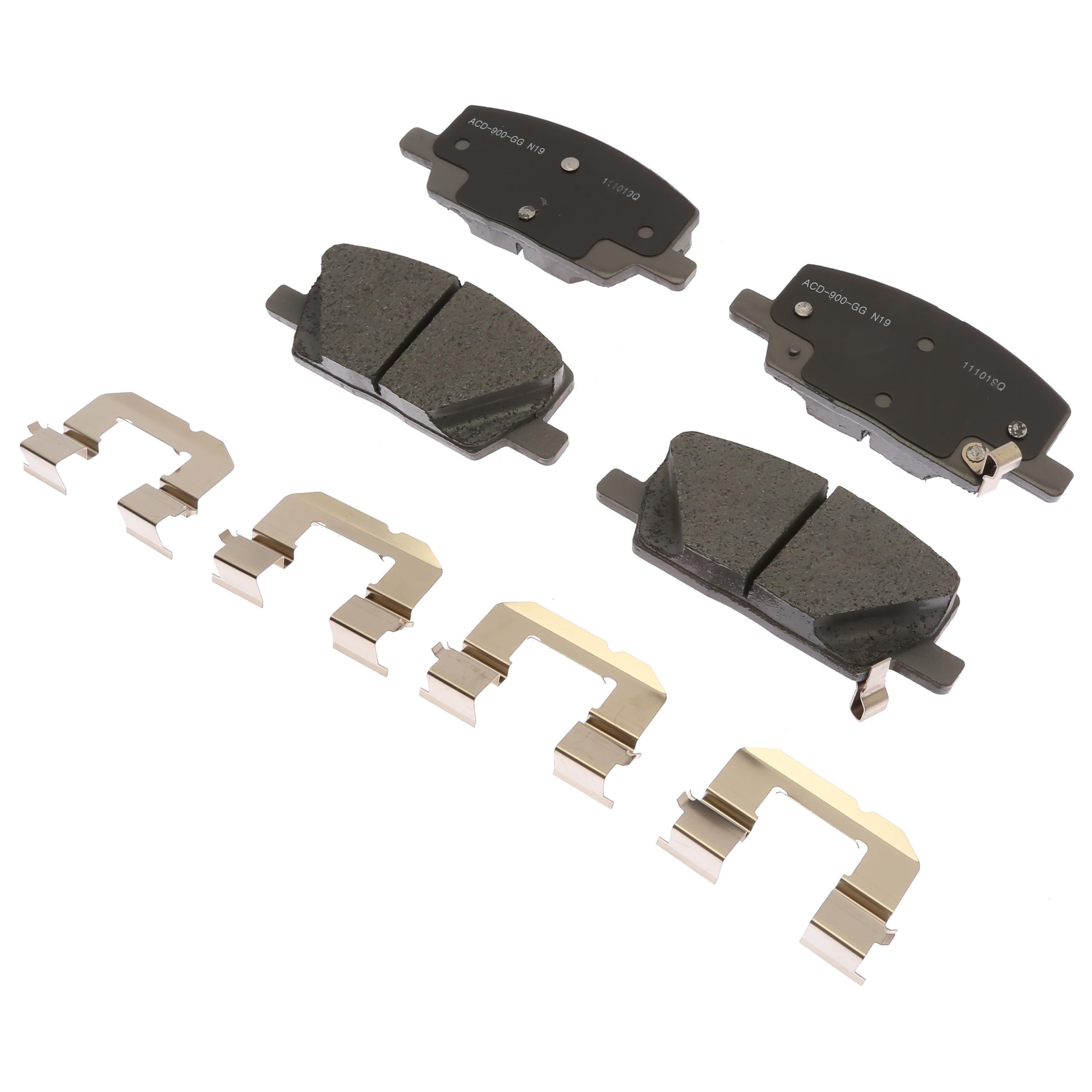 ACDelco Silver Ceramic Front Disc Brake Pad Set