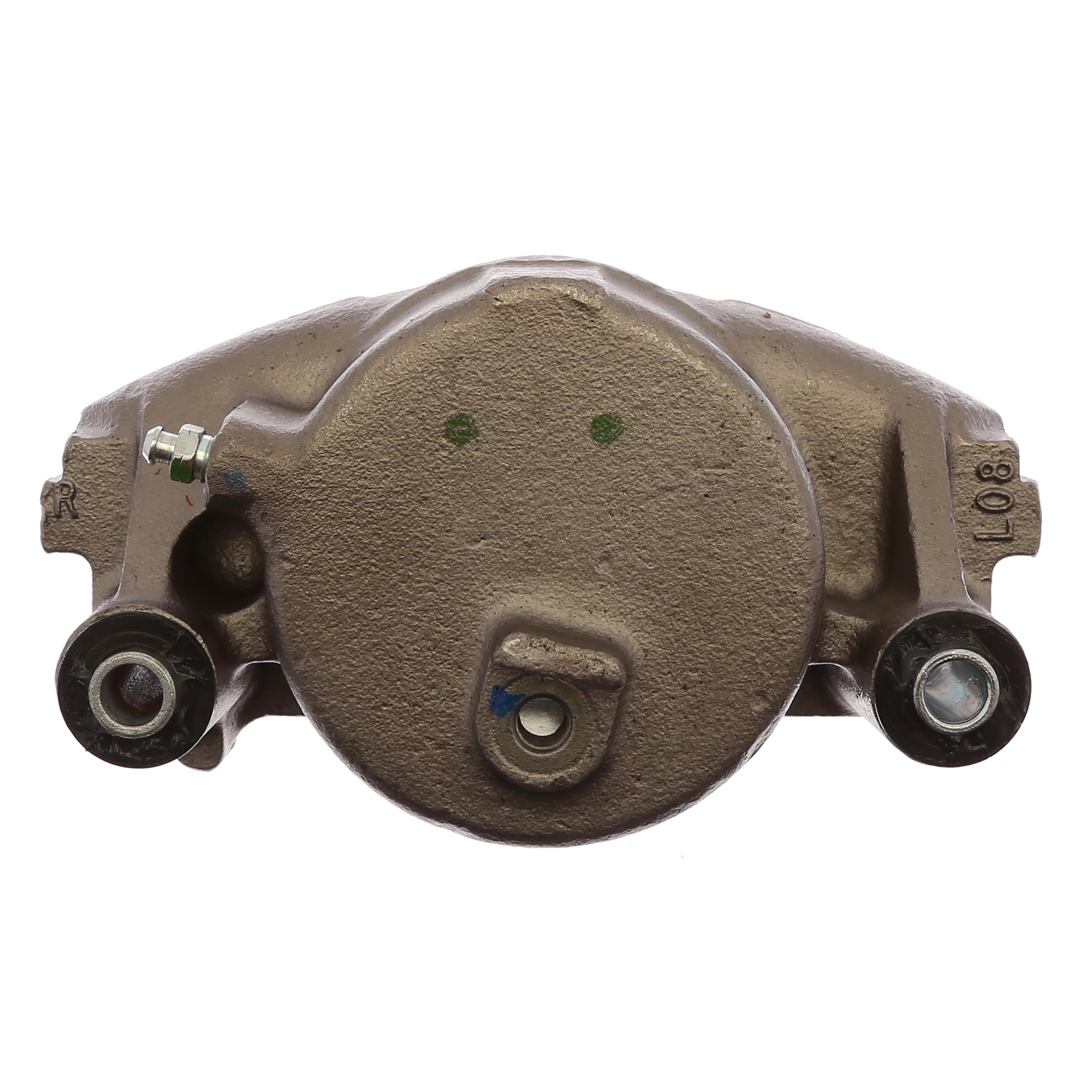 ACDelco Gold Front Passenger Side Disc Brake Caliper with Pads, Remanufactured