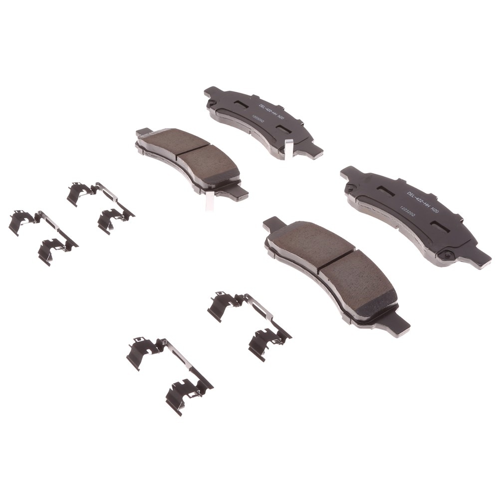 ACDelco Gold Ceramic Front Disc Brake Pad Kit with Clips