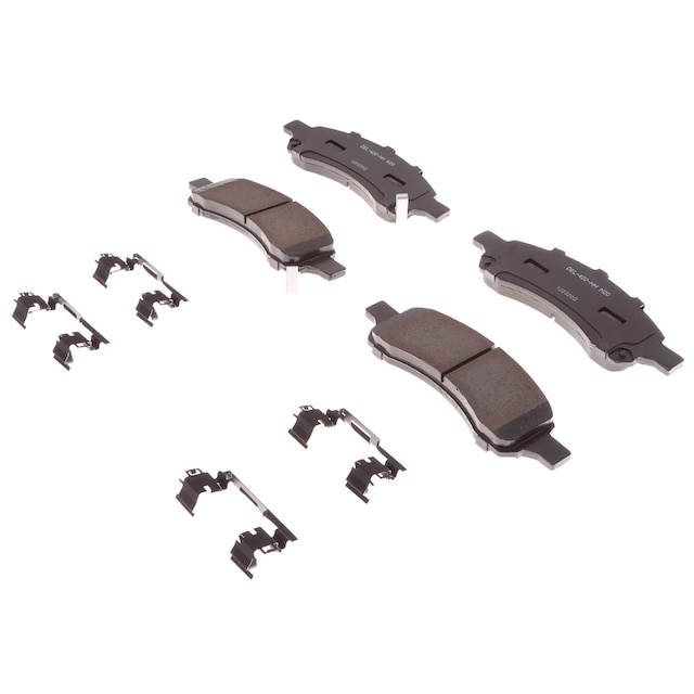 ACDelco Gold Ceramic Front Disc Brake Pad Kit with Clips