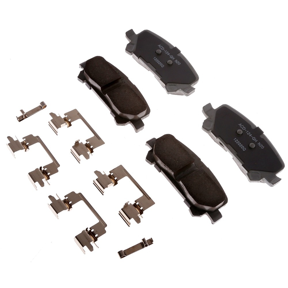 ACDelco Silver Ceramic Rear Disc Brake Pad Kit