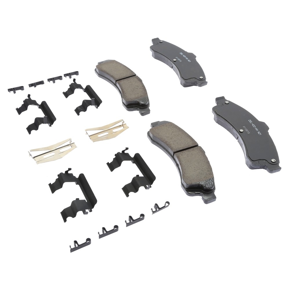 ACDelco Gold Ceramic Front Disc Brake Pad Kit with Springs and Clips
