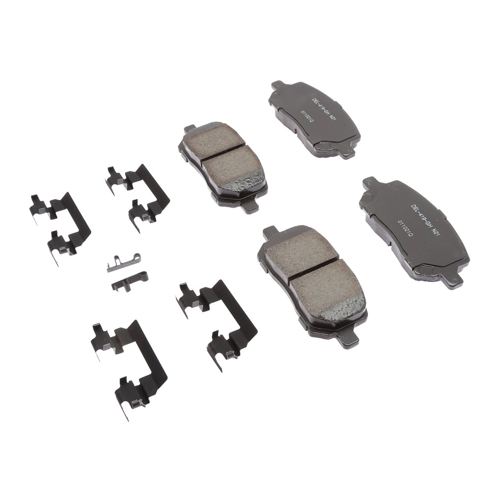 ACDelco Gold Ceramic Front Disc Brake Pad Kit with Clips