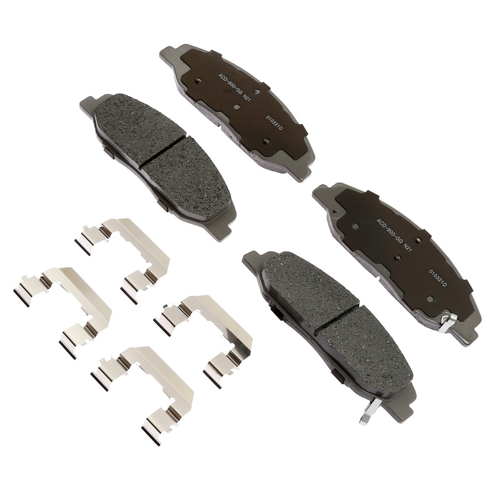 ACDelco Silver Ceramic Front Disc Brake Pad Kit
