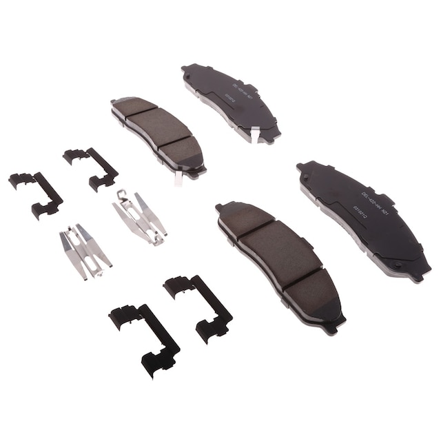 ACDelco Gold Ceramic Front Disc Brake Pad Kit with Springs and Clips