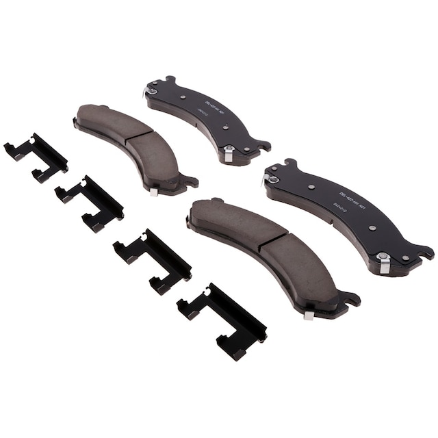 ACDelco Gold Ceramic Rear Disc Brake Pad Kit with Clips
