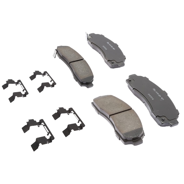 ACDelco Gold Ceramic Front Disc Brake Pad Kit with Clips