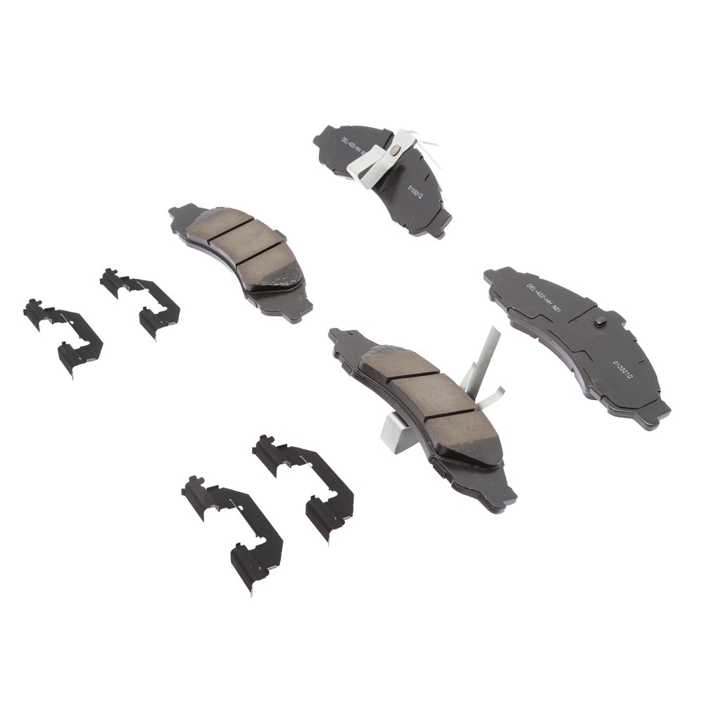 ACDelco Gold Ceramic Front Disc Brake Pad Kit with Clips