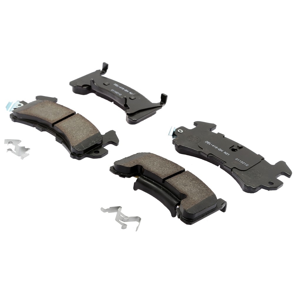 ACDelco Gold Ceramic Disc Brake Pad Set with Springs