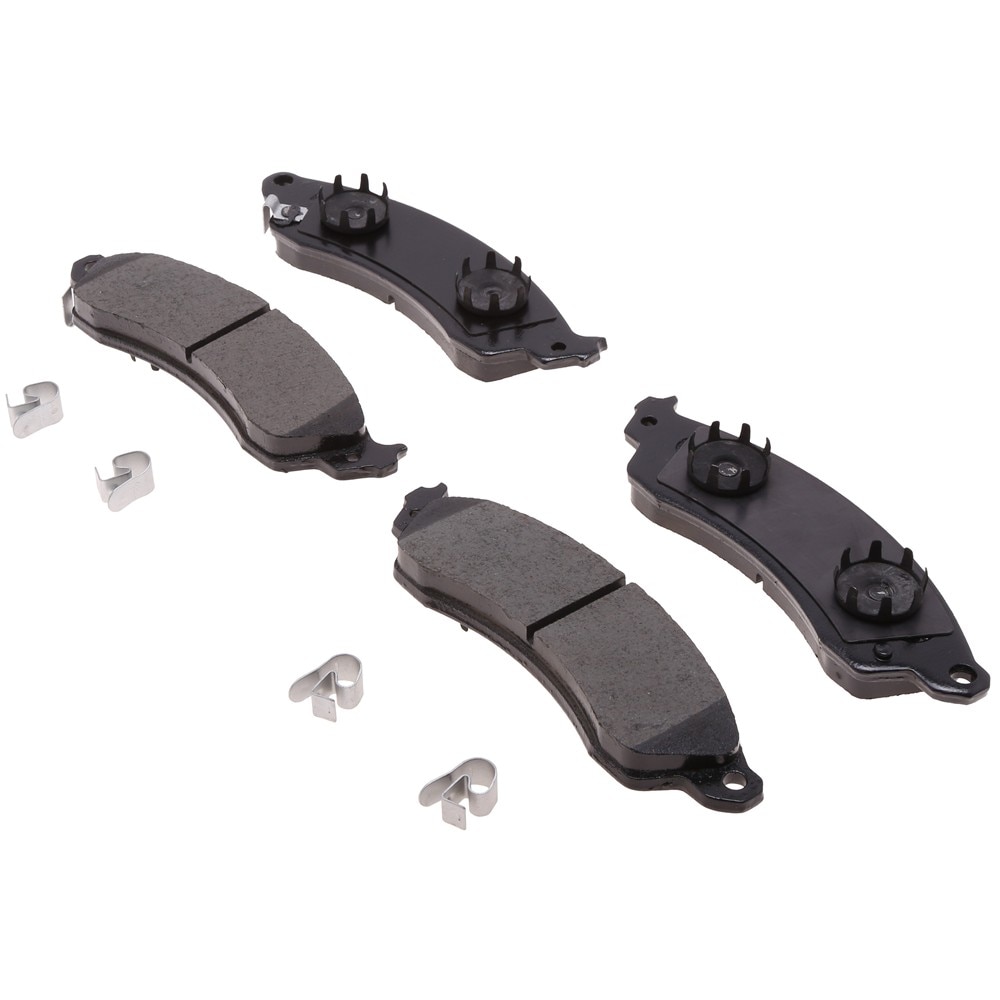ACDelco Gold Ceramic Front Disc Brake Pad Kit with Clips