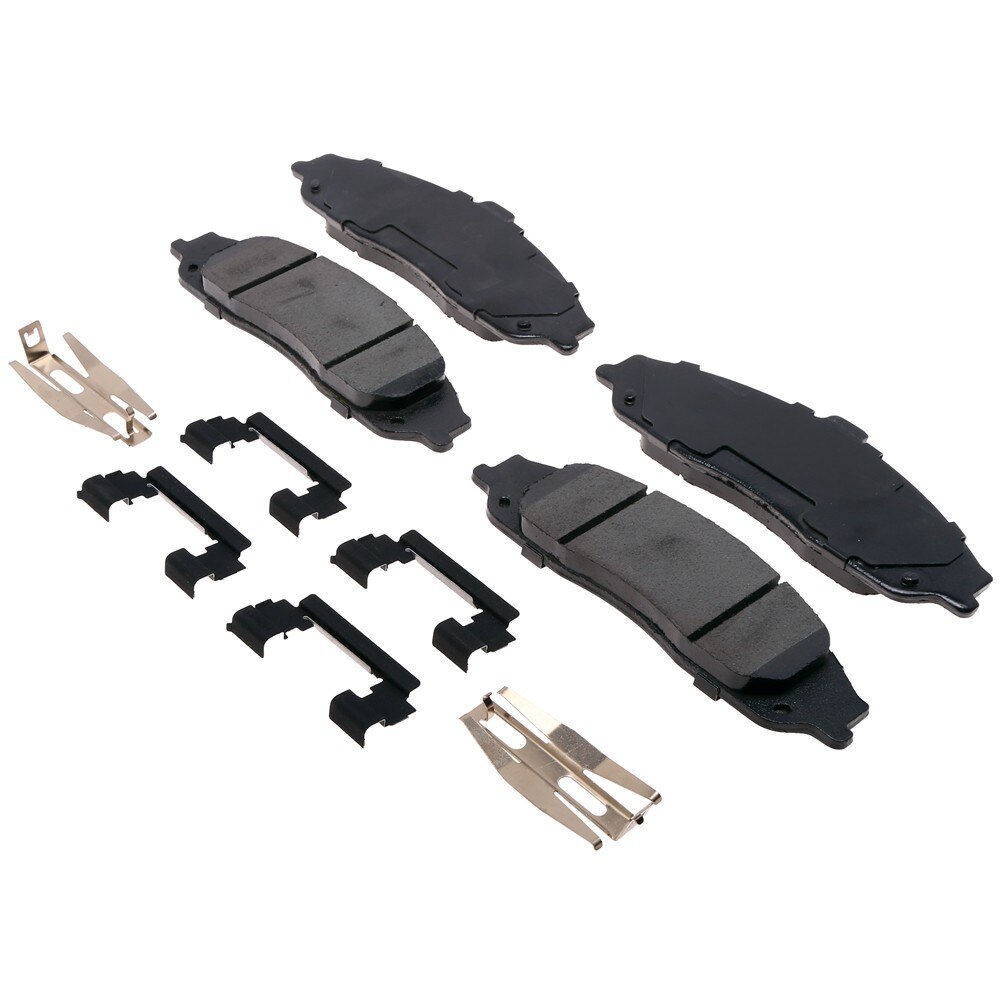 ACDelco Gold Ceramic Front Disc Brake Pad Kit with Springs and Clips