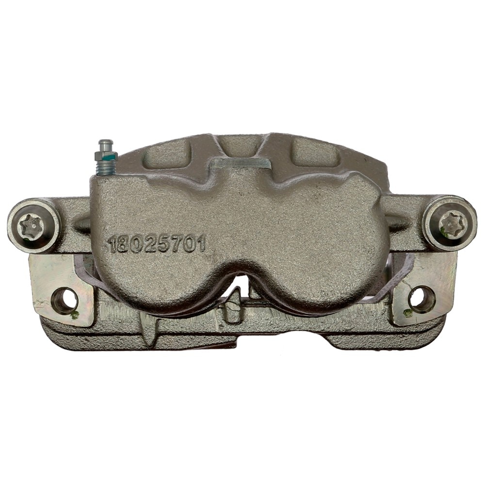 ACDelco Gold Front Disc Brake Caliper Assembly with Ceramic Pads (Loaded Coated), Remanufactured