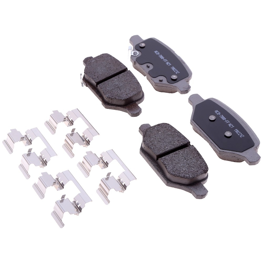 ACDelco Silver Ceramic Rear Disc Brake Pad Kit