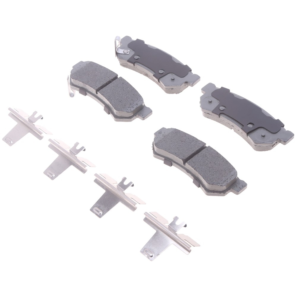 ACDelco Silver Ceramic Rear Disc Brake Pad Set