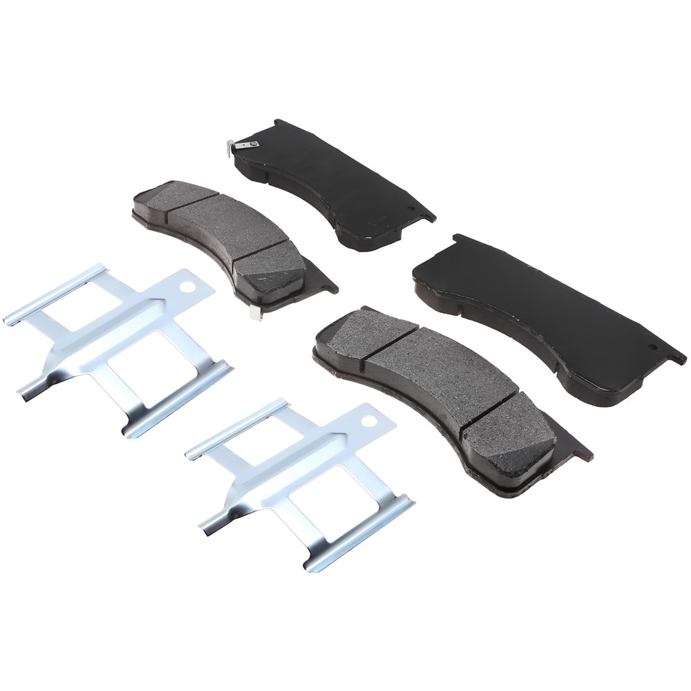 ACDelco Gold Semi-Metallic Front and Rear Disc Brake Pad Set with Springs