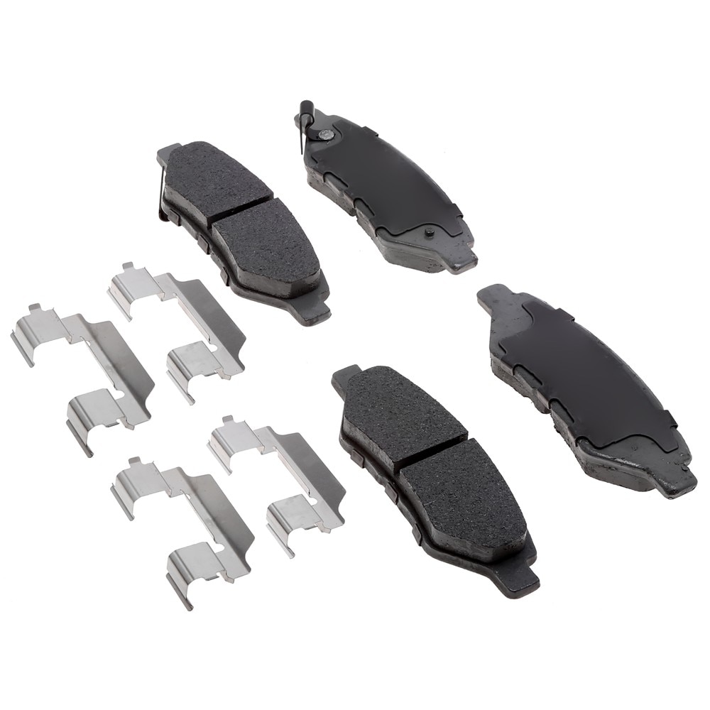 ACDelco Silver Ceramic Rear Disc Brake Pad Set