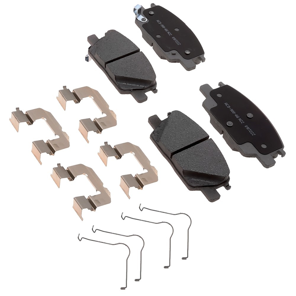 ACDelco Silver Ceramic Front Disc Brake Pad Set