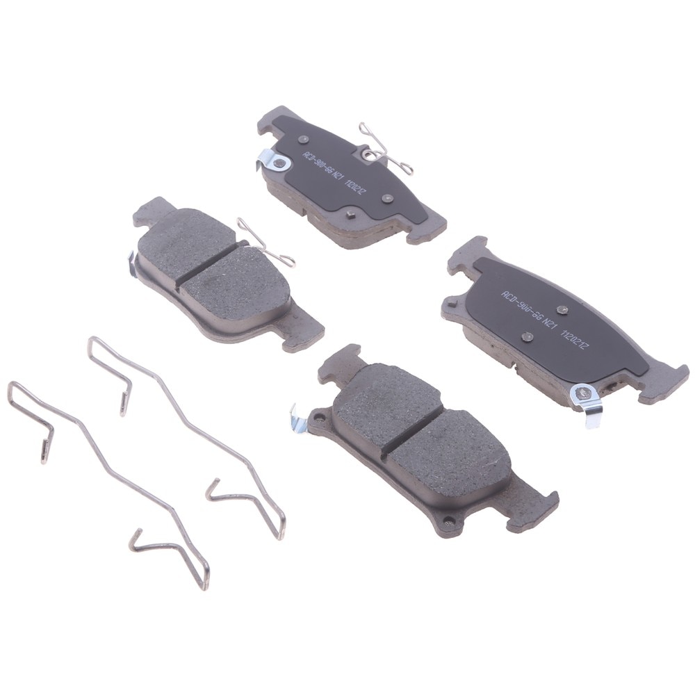 ACDelco Silver Ceramic Rear Disc Brake Pad Set