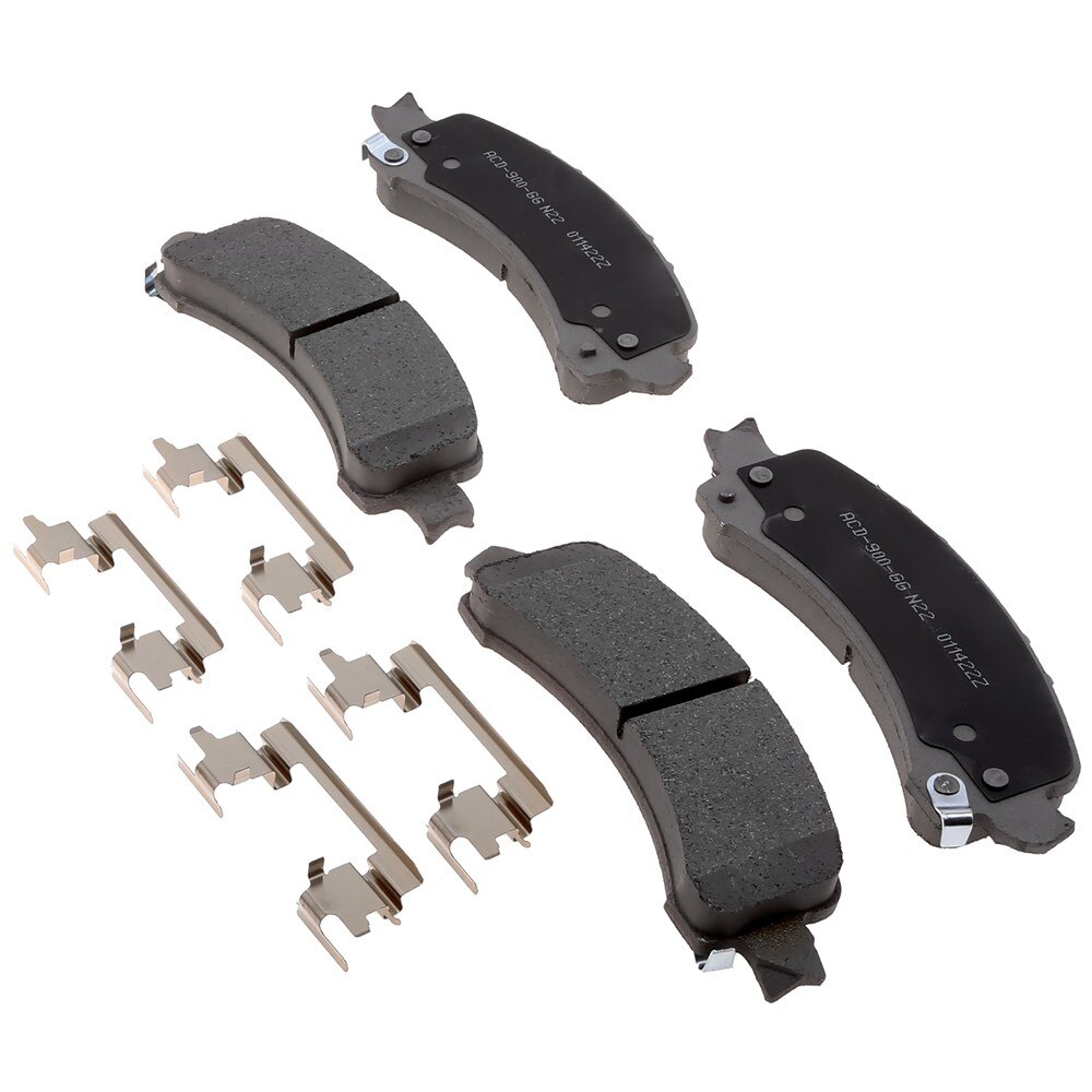ACDelco Silver Ceramic Rear Disc Brake Pad Set
