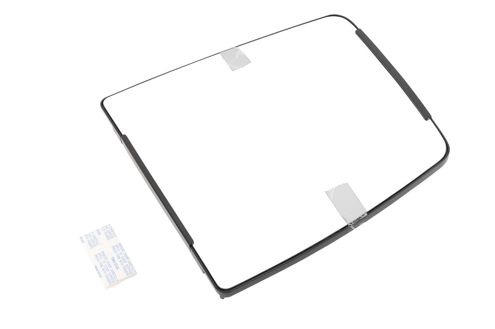 GM Genuine Parts Passenger Side Door Mirror with Upper Reflective Glass only