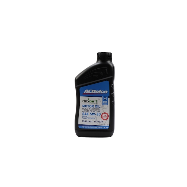 ACDelco GM Original Equipment dexos1™ GEN 3 Full Synthetic 5W-30 Motor Oil - 1 qt