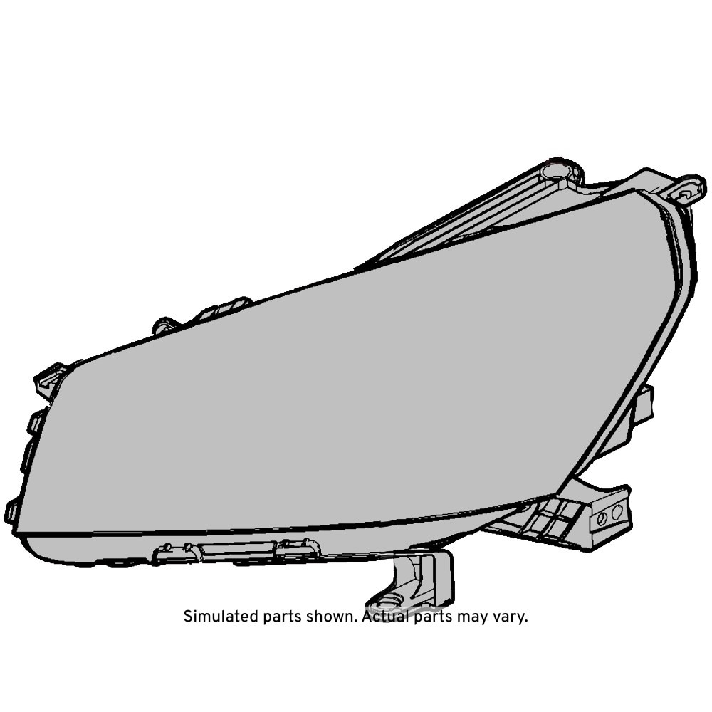 GM Genuine Parts HID Driver Side Headlamp
