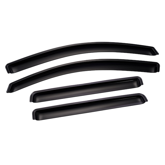 Tape-On Window Weather Deflectors in Smoke Black by LUND® - Associated Accessories