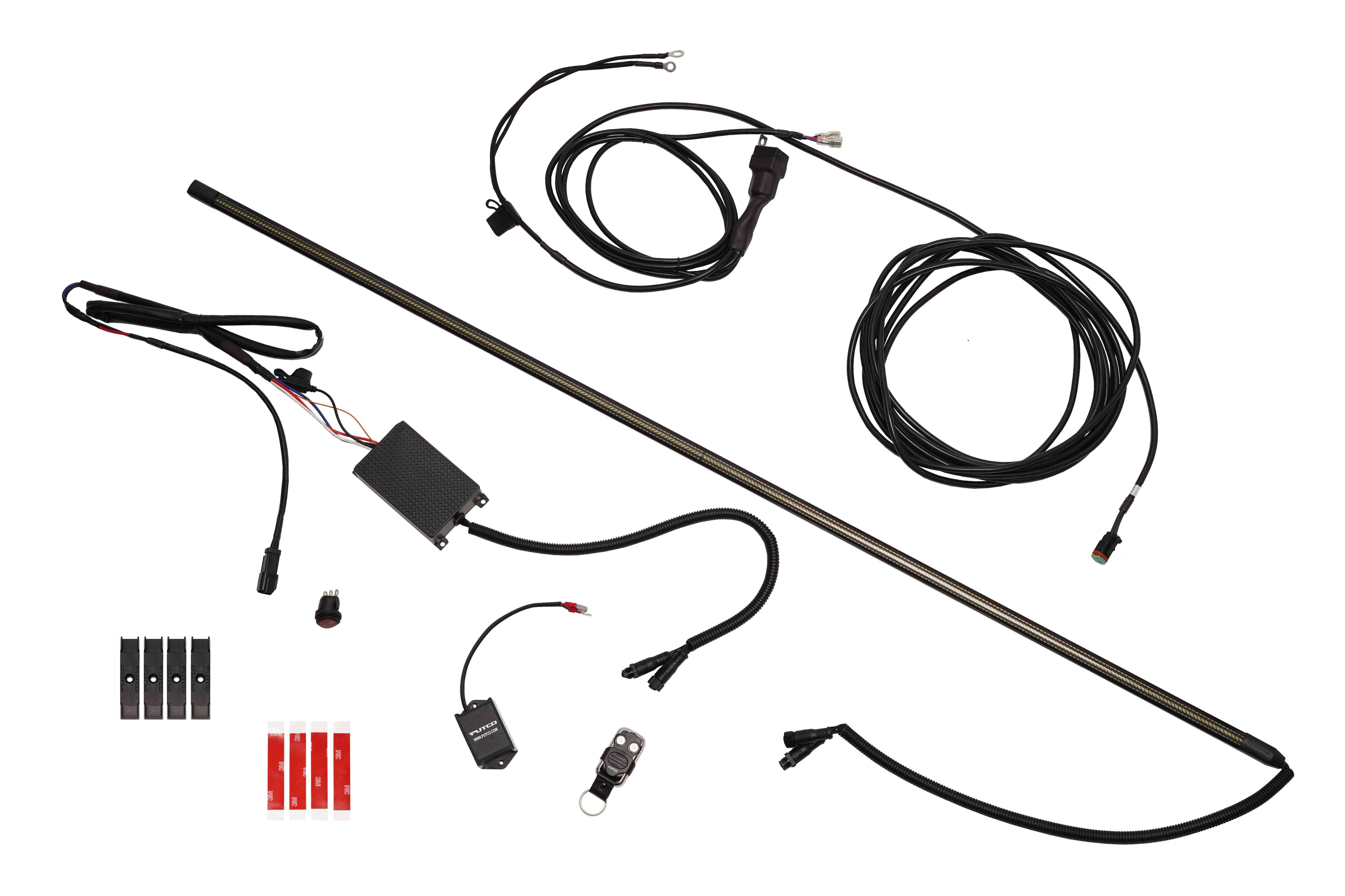 48-Inch Work Blade Pro Light Bar with Remote Control by Putco®- Associated Accessories
