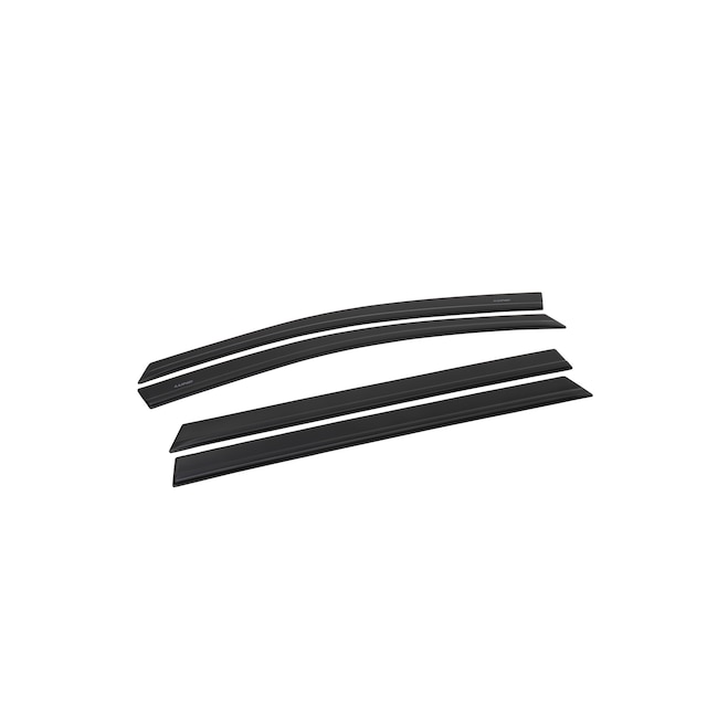 Low Profile Tape-On Side Window Deflector in Smoke Black by LUND® - Associated Accessories