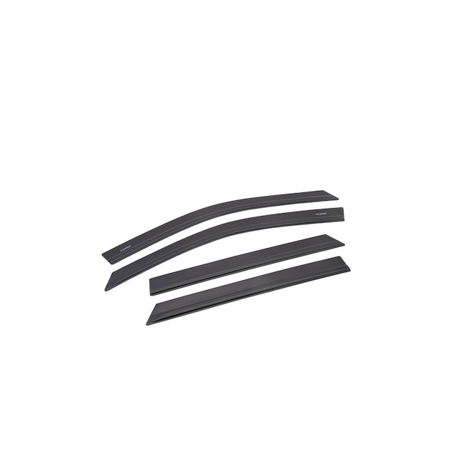 Low Profile Tape-On Side Window Deflector in Smoke Black by LUND® - Associated Accessories