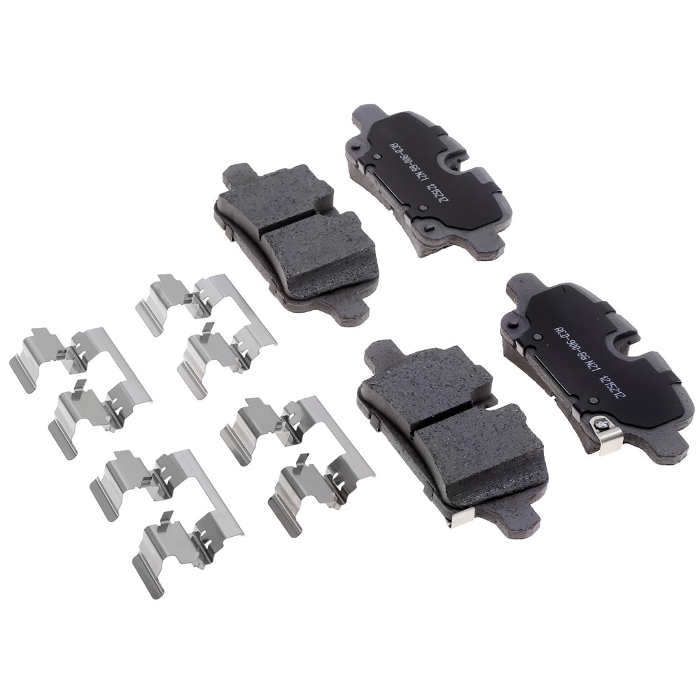 ACDelco Silver Ceramic Rear Disc Brake Pad Set