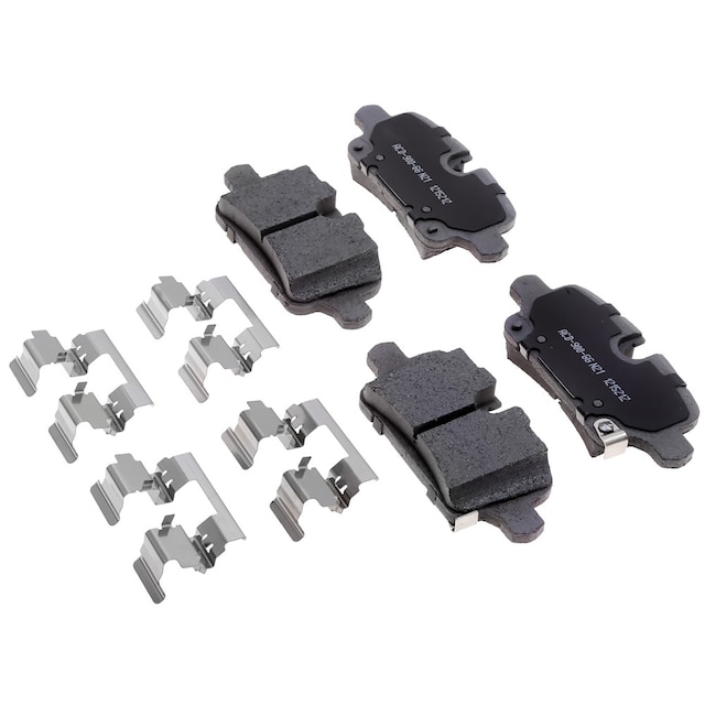 ACDelco Silver Ceramic Rear Disc Brake Pad Set