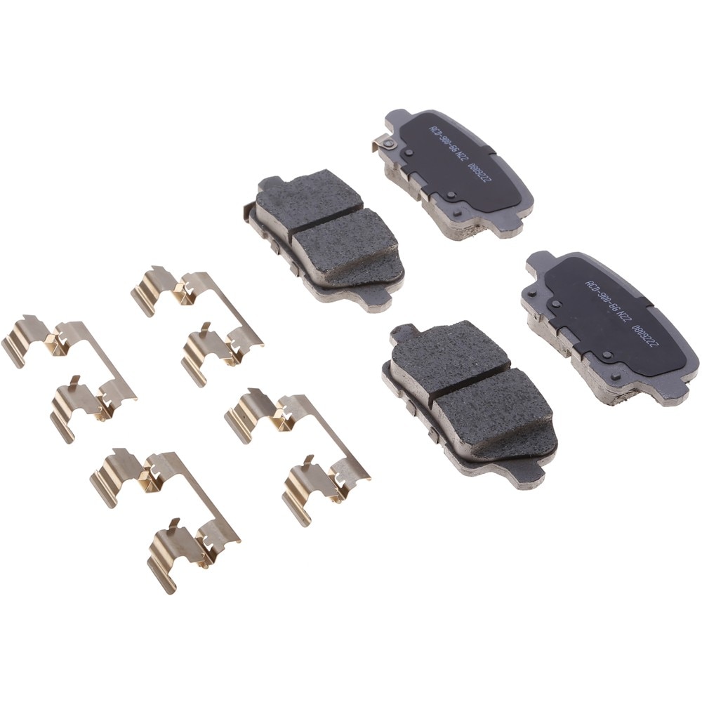 ACDelco Silver Ceramic Rear Disc Brake Pad Set