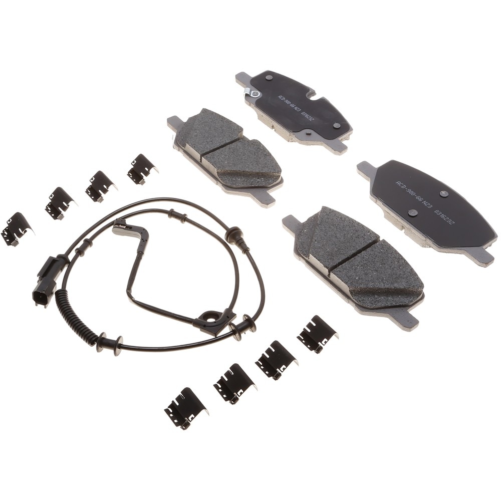 ACDelco Silver Ceramic Front Disc Brake Pad Set