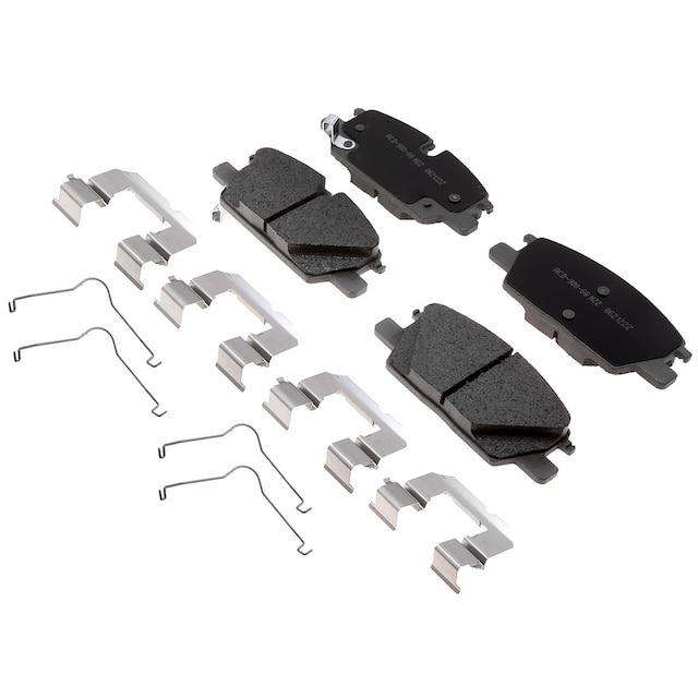 ACDelco Silver Ceramic Front Disc Brake Pad Set