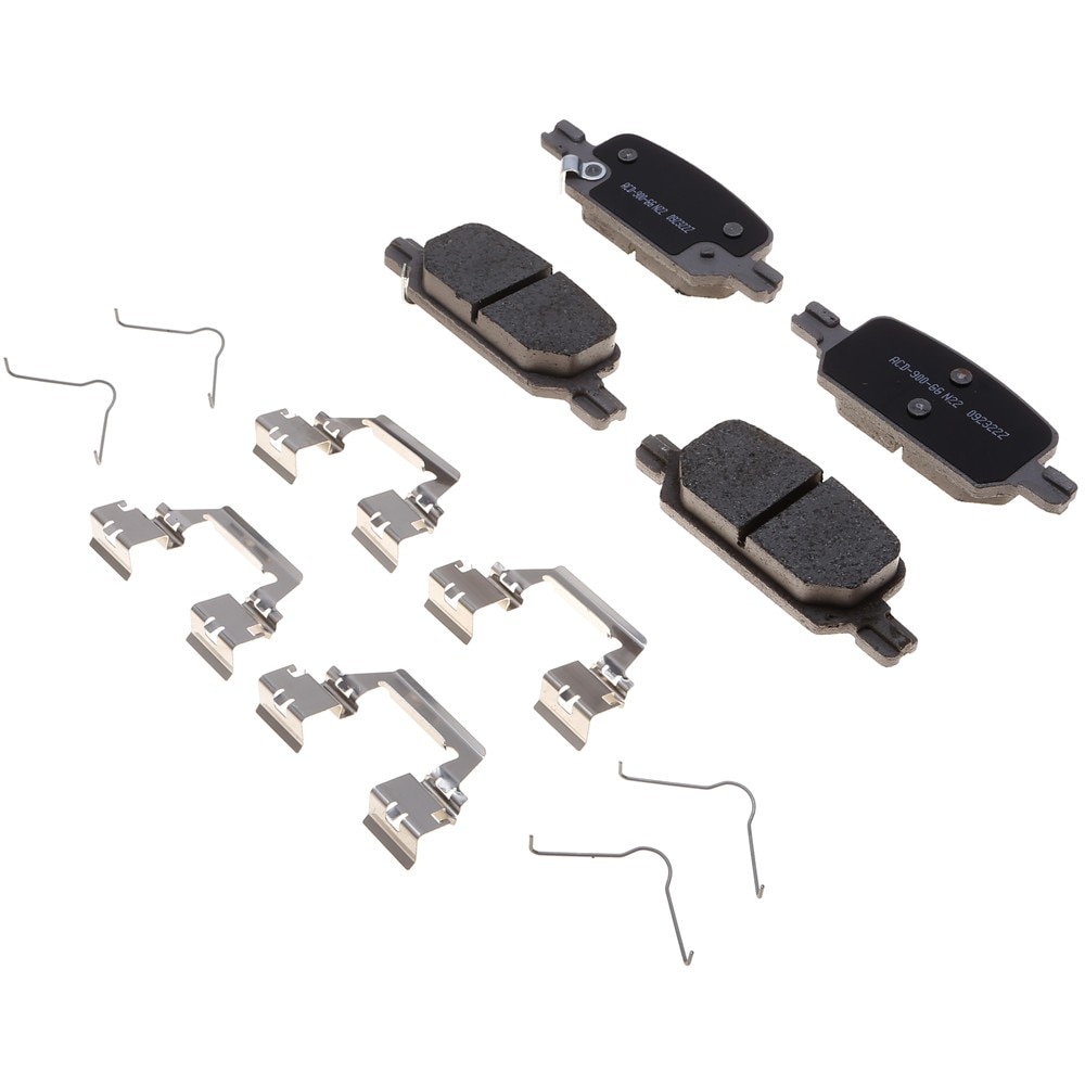 ACDelco Silver Rear Disc Brake Pad Kit