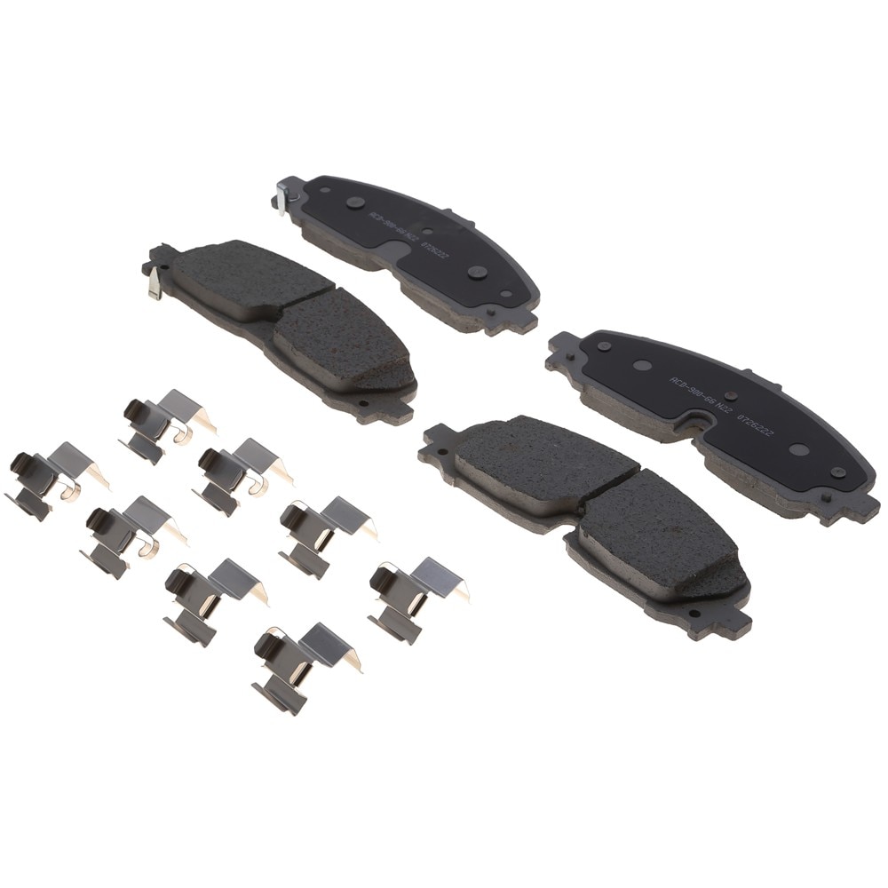ACDelco Silver Ceramic Front Disc Brake Pad Set