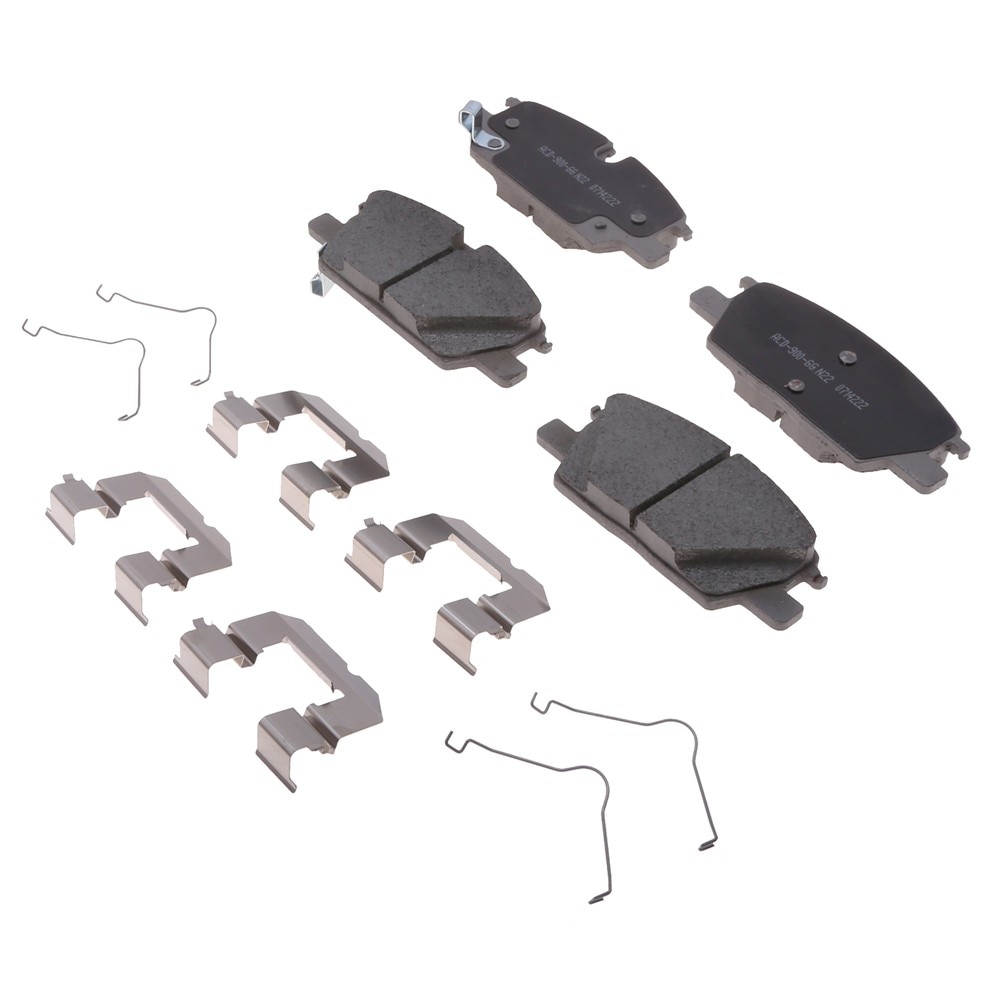 ACDelco Silver Ceramic Front Disc Brake Pad Set