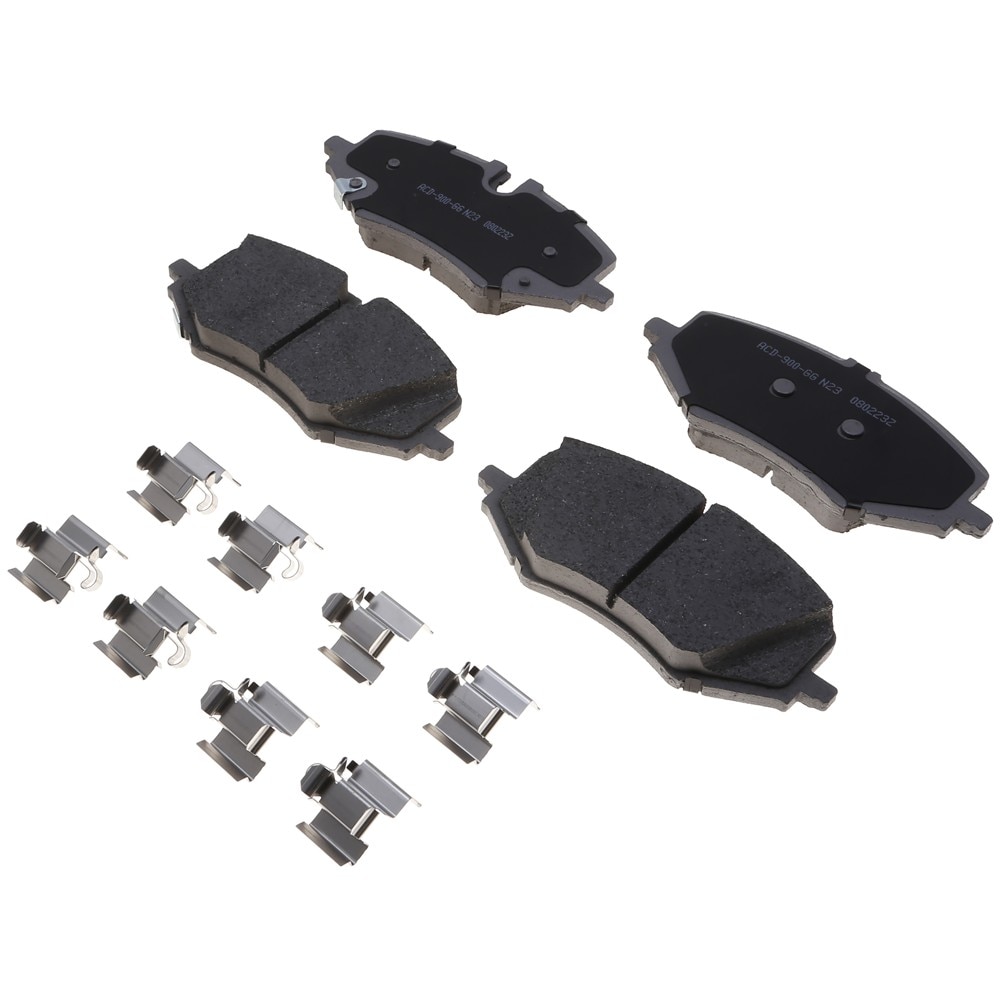 ACDelco Silver Ceramic Front Disc Brake Pad Set