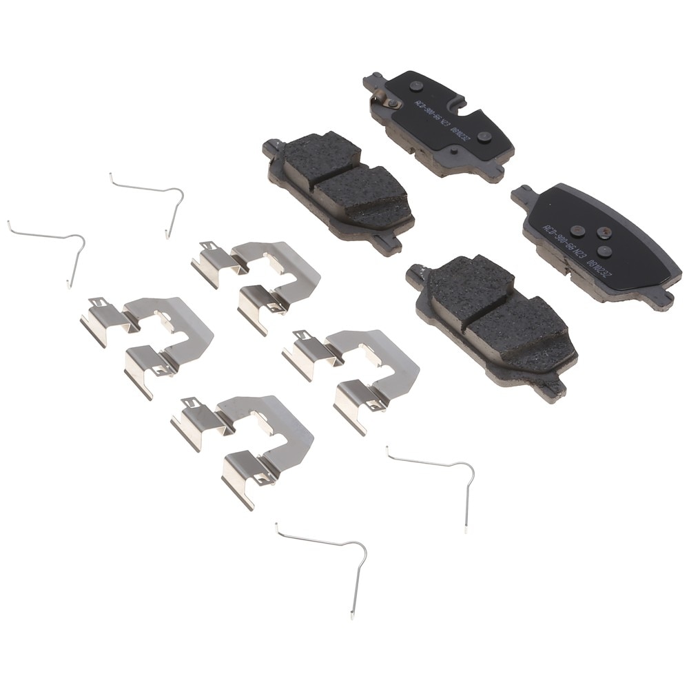 ACDelco Silver Ceramic Rear Disc Brake Pad Set