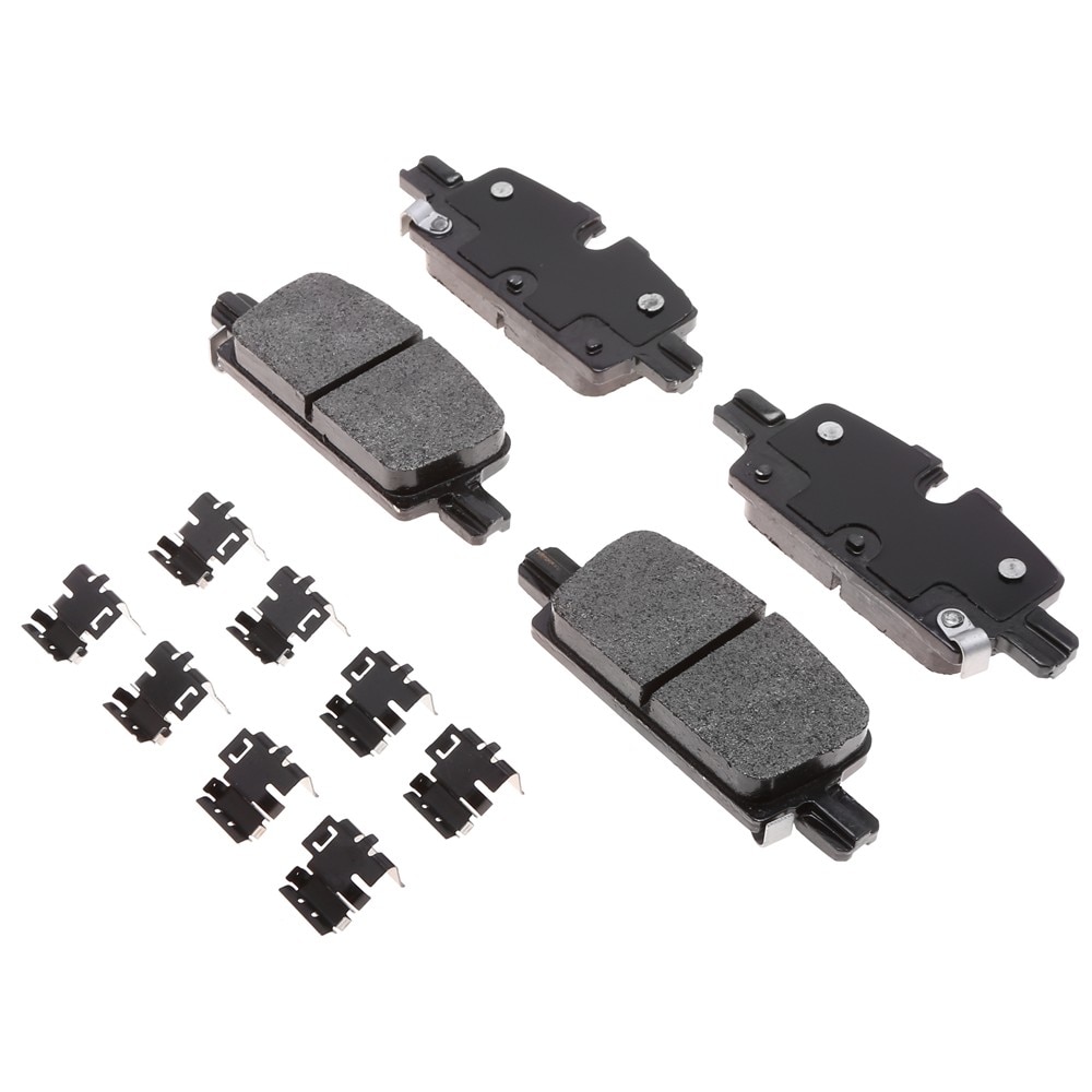 ACDelco Gold Enhanced Performance Semi-Metallic Rear Disc Brake Pad Set (Police)