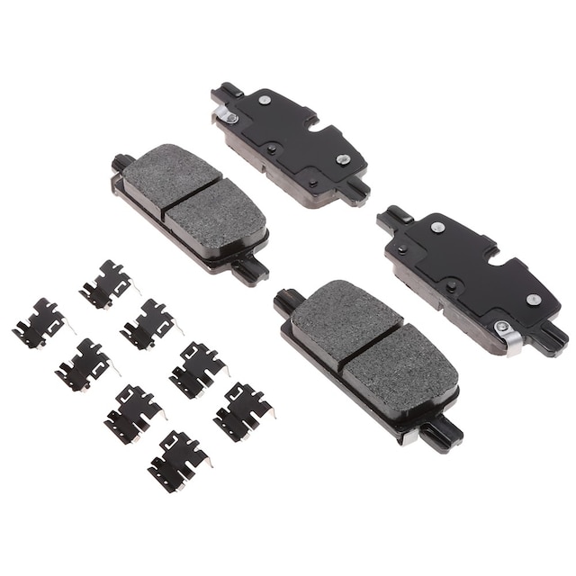 ACDelco Gold Enhanced Performance Semi-Metallic Rear Disc Brake Pad Set (Police)
