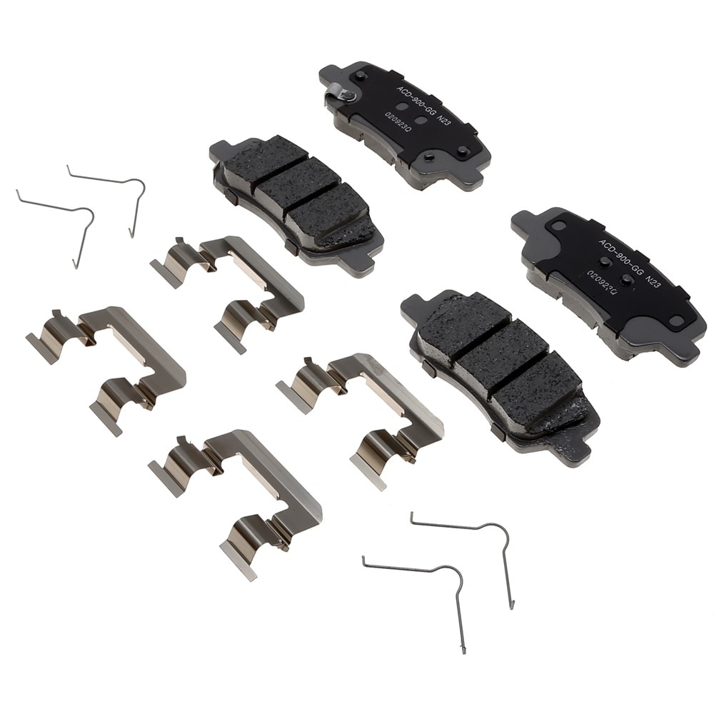 ACDelco Silver Ceramic Rear Disc Brake Pad Set