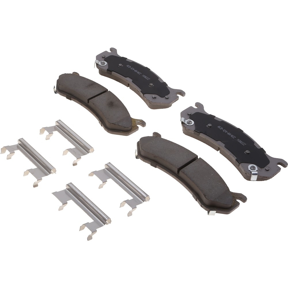 ACDelco Silver Front and Rear Disc Brake Pad Kit