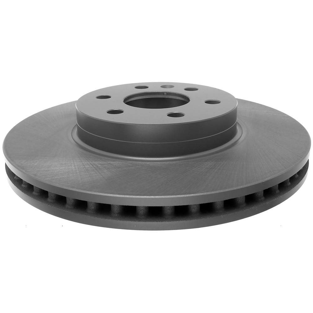ACDelco Silver Non-Coated Front Disc Brake Rotor